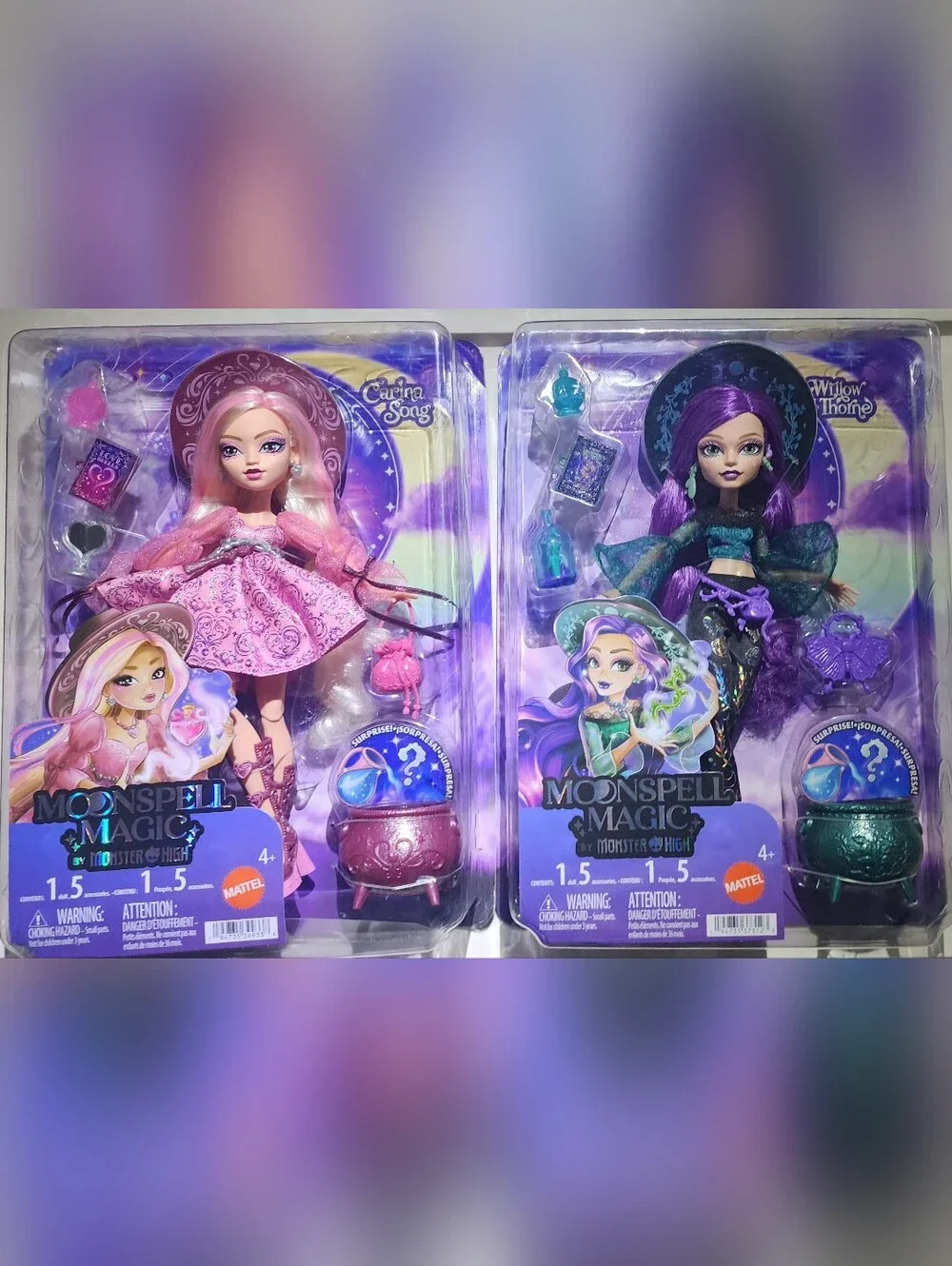 Monster High Moonspell Magic Complete Set